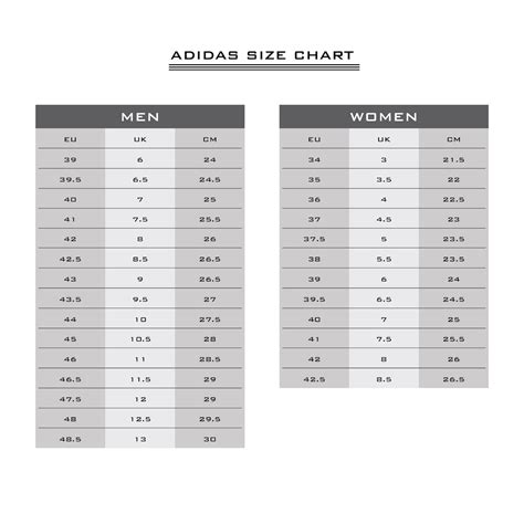 adidas tabellengröße schuhe|Adidas men's shoes size chart.